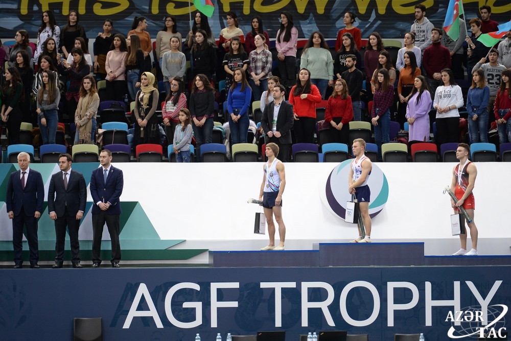 Azərbaycan gimnastı Mixail Malkin Dünya Kuboku yarışlarında gümüş medal qazanıb