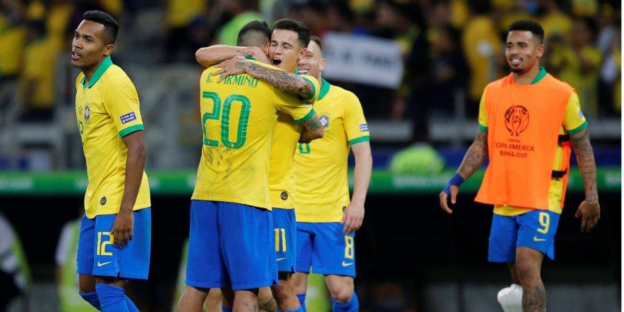Braziliya yığması Amerika Kubokunun  finalında 