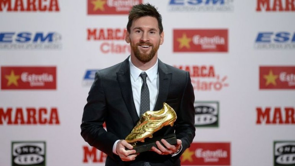 Messi 6-cı dəfə “Qızıl buts” sahibi oldu 