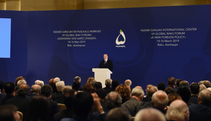 Prezident VII Qlobal Bakı Forumunda çıxış etdi – Yenilənib