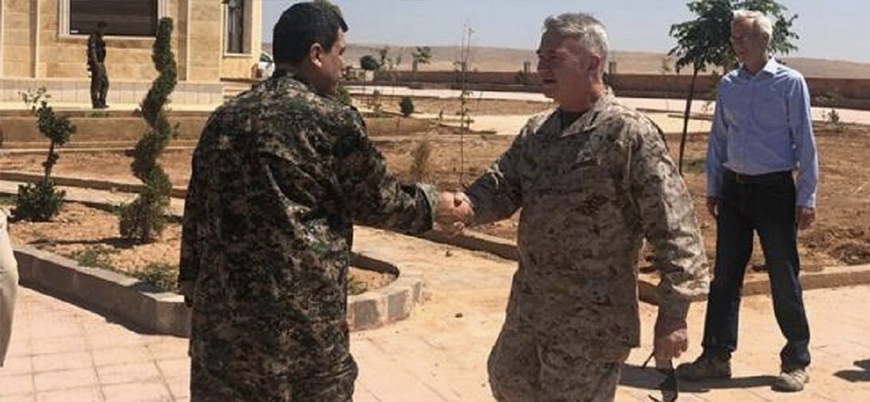 Amerikalı general PKK lideri  Məzlum Kobani ilə görüşdü