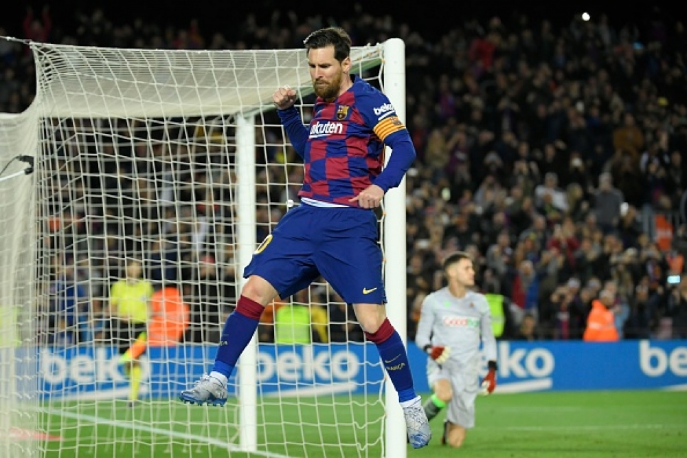 Lionel Messi Avropanın ən yaxşı 5 liqasının bombardiri olub