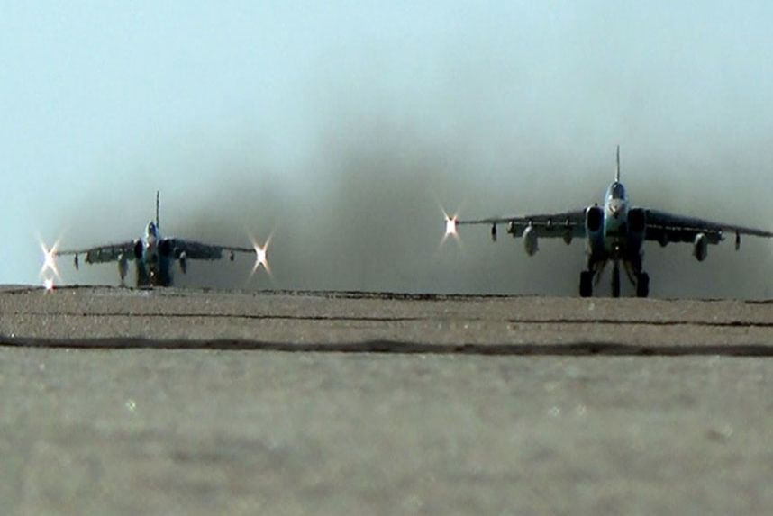 Ordumuzun döyüş aviasiyası havaya qaldırıldı - Video