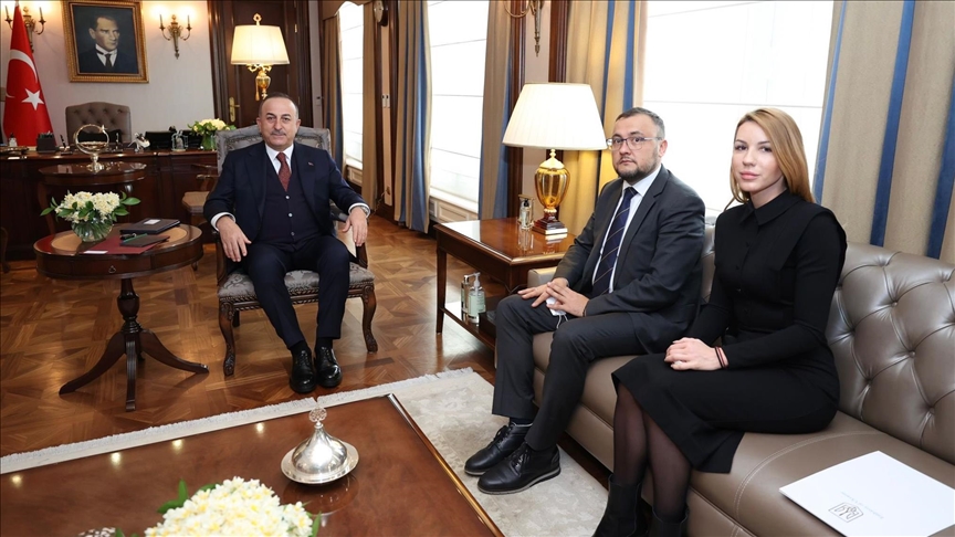 Çavuşoğlu Türkiyənin Ukraynanın bütövlüyü və suverenliyini dəstəklədiyini bir daha bəyan edib