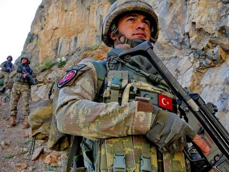 Türkiyə Ordusundan anti-terror əməliyyatı: 7 PKK/YPG terrorçusu məhv edildi