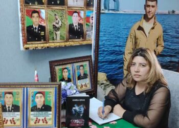 AYB-nin üzvu Şairə Esmira Günəş Beyləqanda Şəhid ailəsini ziyarət edib