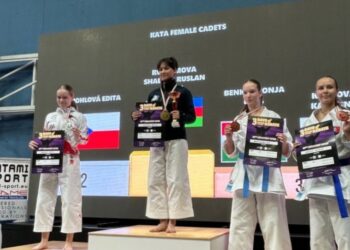 Karateçilərimiz beynəlxalq yarışda qızıl və gümüş medallar qazandılar