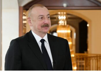 Prezident İlham Əliyev Cəbrayıl şəhərində inşa olunan yaşayış kompleksinin açılışında iştirak edib