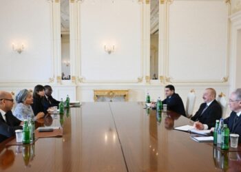 Prezident İlham Əliyev Amina Mohammedi qəbul etdi