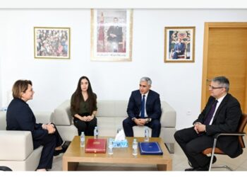 Leyla Əliyeva Mərakeşdə Qizlan Benjelunla görüşüb – Fotolar