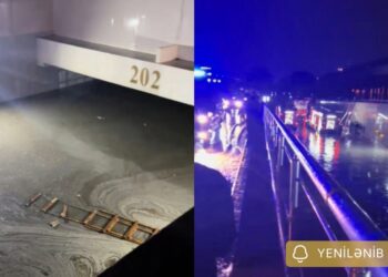 Sabunçu rayon ərazisində iki nəfər tuneldə boğularaq ölüb -birinin cəsədi tapilib