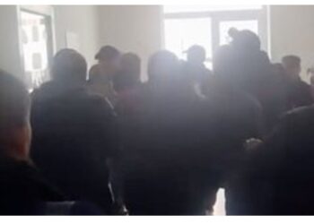 Gürcüstanda seçki məntəqəsində dava düşüb