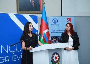 “Fiziki məhdudiyyətli şəxslərə idman motivasiyasının artırılması” adlı layihənin video təqdimatı keçirildi – FOTOLAR