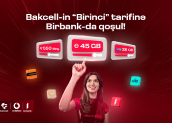 “Bakcell” “Birbank” istifadəçilərinə xüsusi üstünlüklər verən “Birinci” tarifini təqdim edir