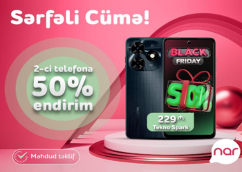 “Nar”dan “Sərfəli cümə” təklifi – 50% endirimlə smartfon əldə et!