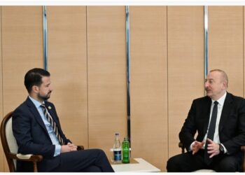Prezident İlham Əliyev Monteneqronun Prezidenti ilə görüşüb