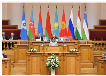 Milli Məclisin sədri MDB PA-nın 57-ci iclasında çıxış etdi