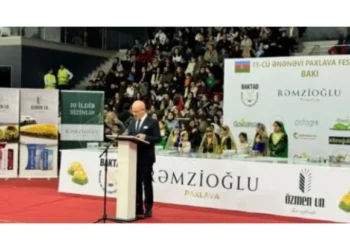 Bakıda türk paxlavası rüzgarı əsdi – FOTOLAR