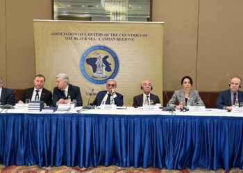 Qara dəniz və Xəzər dənizi Regionu Ölkələri Hüquqşünasları Assosiasiyası Bakıda beynəlxalq konfrans keçirir – FOTO