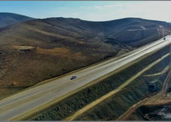 Ağdam-Füzuli avtomobil yolunun inşası üzrə işlərin 82 %-ni icra edilib