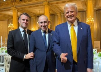 Paşinyan Parisdə Makron və Trampla görüşüb