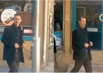 Diyarbəkirdə Bəşər Əsədin oxşari görüntülənib-Video