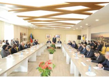 Xəzər rayonunda Heydər Əliyevin anım günü qeyd olunub – Fotolar