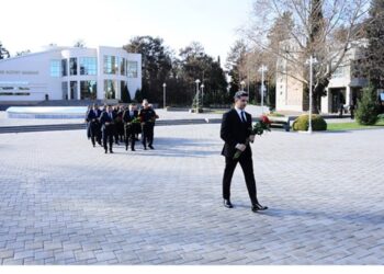 Naftalanda Ümummilli Lider Heydər Əliyevin anım mərasimi keçirilib