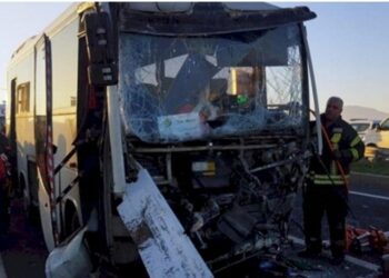 Türkiyədə ağır yol-nəqliyyat hadisəsi -22 yaralı