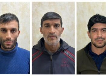 Ucarda rabitə kabellərin oğurlayan dəstə saxlanilib