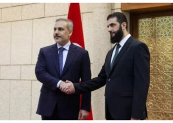 Hakan Fidan Dəməşqdə: Colani ilə görüşdü – Foto