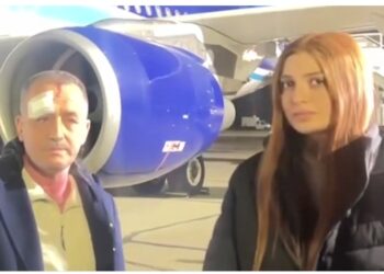 Qəzada sağ qalan ekipaj üzvləri Bakıya gətirildi -Video