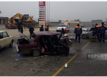 Biləsuvarda Ağır yol-nəqliyyat hadisəsi -ölənlər var