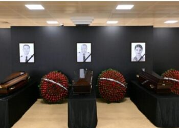 Qəzada həlak olan ekipaj üzvləri ilə vida… – Fotolar