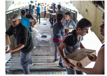 Prezident İlham Əliyevin göstərişi ilə Suriyaya 200 ton yardım göndərildi