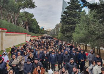 Milli Cəbhə Partiyası (MCP) Şəhidlər xiyabanını ziyarət edib