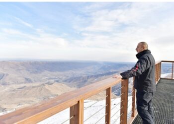 Prezident İlham Əliyev Ailəsi ilə Şahdağ Turizm Kompleksində