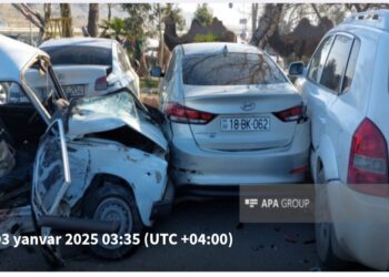 Hacıqabulda ağır yol-nəqliyyat hadisəsi -2 nəfər ölüb