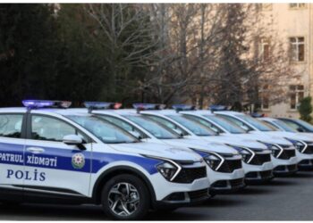 Naxçıvan polis orqanlarına yeni avtomobillər verilib