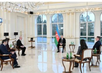 Prezident İlham Əliyev yerli televiziya kanallara müsahibə verib