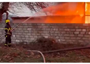 Qazaxda fərdi yaşayış evində yanğın baş verib