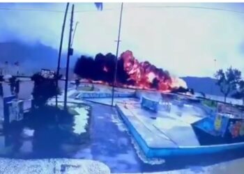 Braziliyada qəzaya uğrayan təyyarənin görüntüləri yayıldı -Video