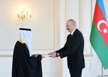 Prezident İlham Əliyev Küveytin yeni səfirini qəbul edib