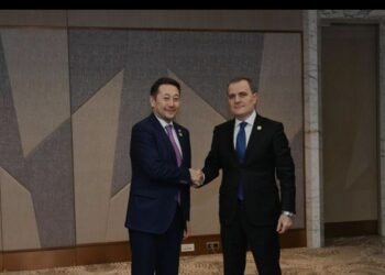 Ceyhun Bayramov AQEM Baş katibi ilə görüşdü