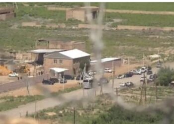 Ermənistan ordusunun Zəngəzurda tikdiyi yeni hərbi hissənin fotoları yayılıb