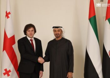 Baş nazir İrakli Kobaxidze BƏƏ-nin prezidenti ilə görüşüb