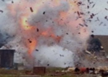 Ağcabədidə dəhşətli partlayış evdə qumbara partladı, 5 ölu, 2 yarali