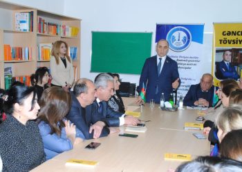 Sumqayıtda Ceyhun Məmmədovun “Gənclərə tövsiyələr” kitabının müzakirəsi keçirildi – FOTOLAR