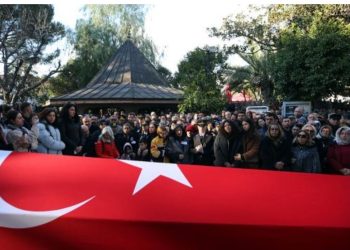 Şəhid piyada komando mayoru Murat Kamal Yetişen son səfərinə yola salındı