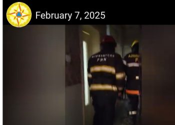 FHN evdə köməksiz vəziyyətdə qalan uşaqlari xilas edib -Foto-Video